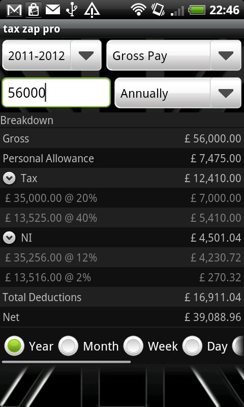 tax zap - UK tax calculator 2014.2