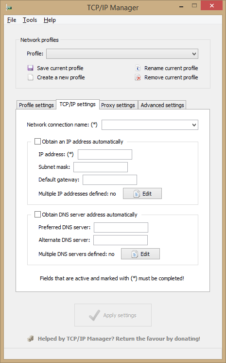 TCP/IP Manager 4.0.3.25