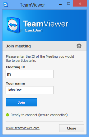 TeamViewer QuickJoin for Mac OS X 8.0.17292