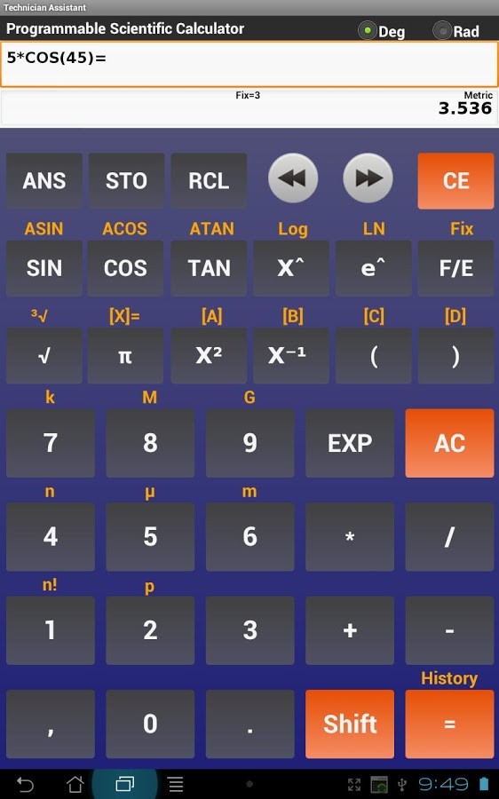 TechAssist Calculator 2.5
