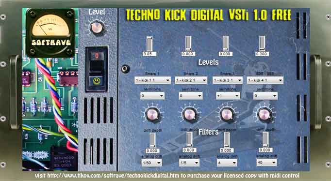 Techno Kick Digital Free VSTi 1.0
