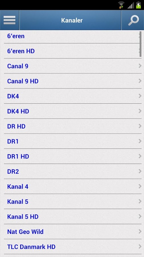 Television for Denmark 1.0
