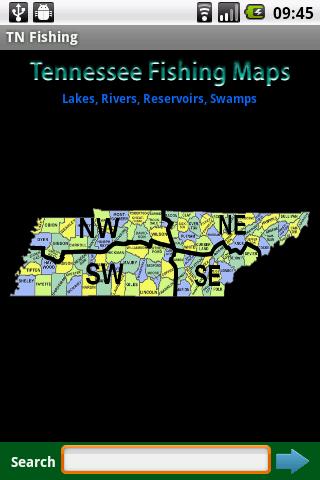 Tennessee Fishing Maps - 12.5K 1.0