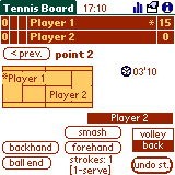 Tennis Board PalmOs 1.1