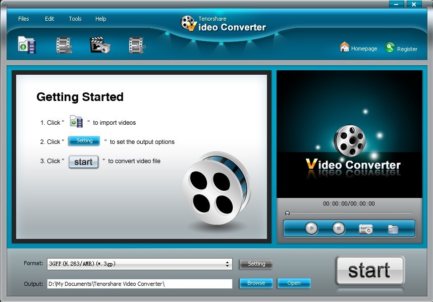 Tenorshare Video Converter 3.1