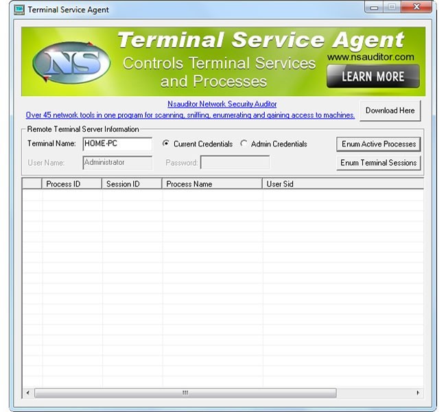 TerminalServiceAgent 1.2.3