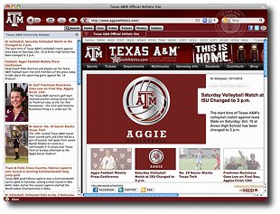 Texas A&M Aggies IE Browser Theme 0.9.0.1