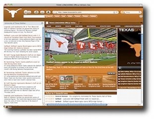 Texas Longhorns IE Browser Theme 0.9.0.1