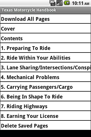 Texas Motorcycle Handbook 4.1
