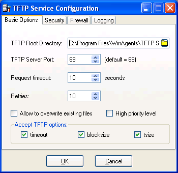 TFTP Server for Windows 2.1
