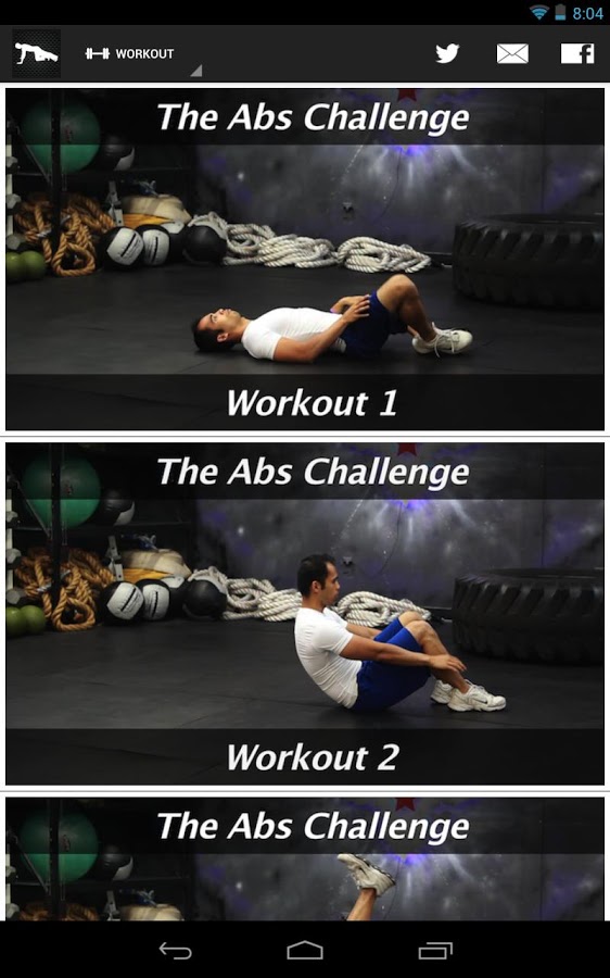 The Abs Challenge Workout 1.07