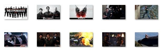 The Expendables Windows 7 Theme 1.00
