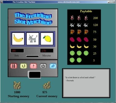 The Freudian Slot Machine 1.0
