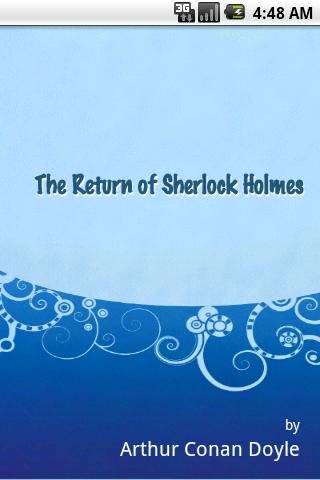 The Return of Sherlock Holmes 1.0