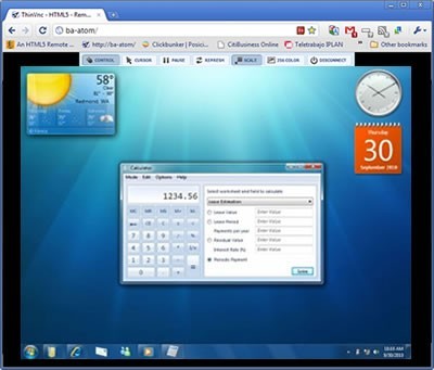 ThinVNC HTML5 Remote Desktop 2.0.0.18