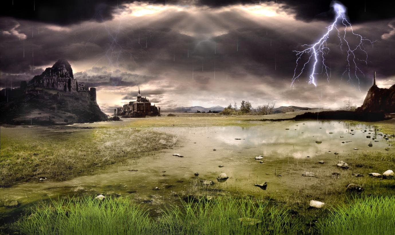 Thunderstorm Field Animated Wallpaper 1.0