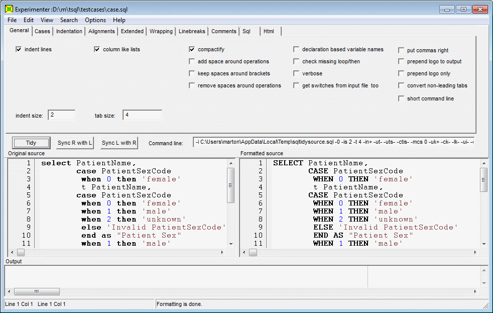 Tidycode T Sql Formatter 1.1.1
