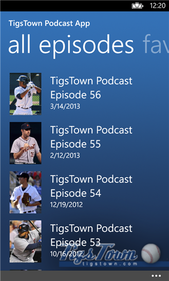 TigsTown Podcast App 1.17.0.2