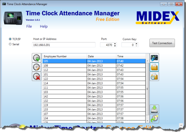 Time Clock Attendance Manager 1.0.1
