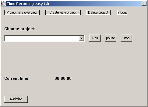 Time Recording easy 1.0