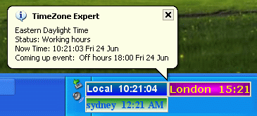 Timezone Expert world time zone clock Gold Edtion 2.8.01