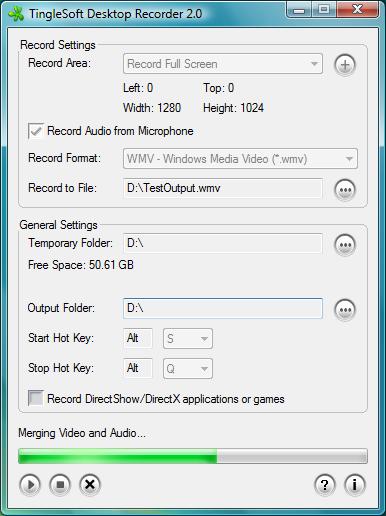 TingleSoft Desktop Recorder 2.1.136