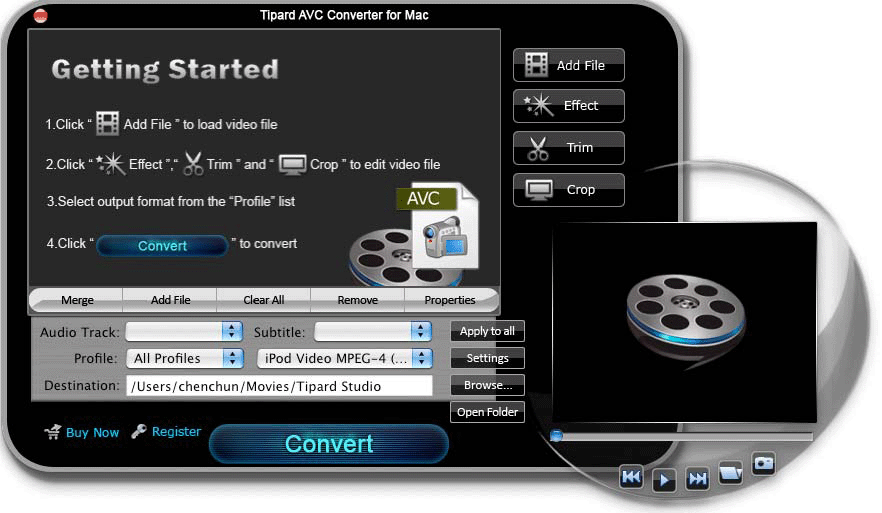 Tipard AVC Converter for Mac 3.6.10