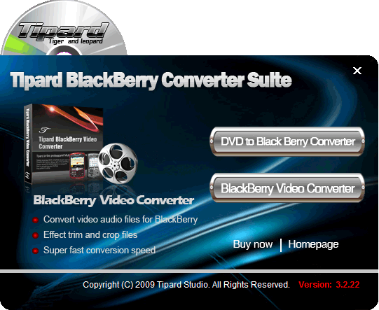 Tipard BlackBerry Converter Suite 3.2.26