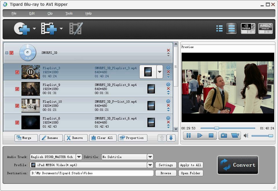 Tipard Blu-ray to AVI Ripper 7.2.8