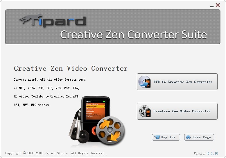 Tipard Creative Zen Converter Suite 6.1.16