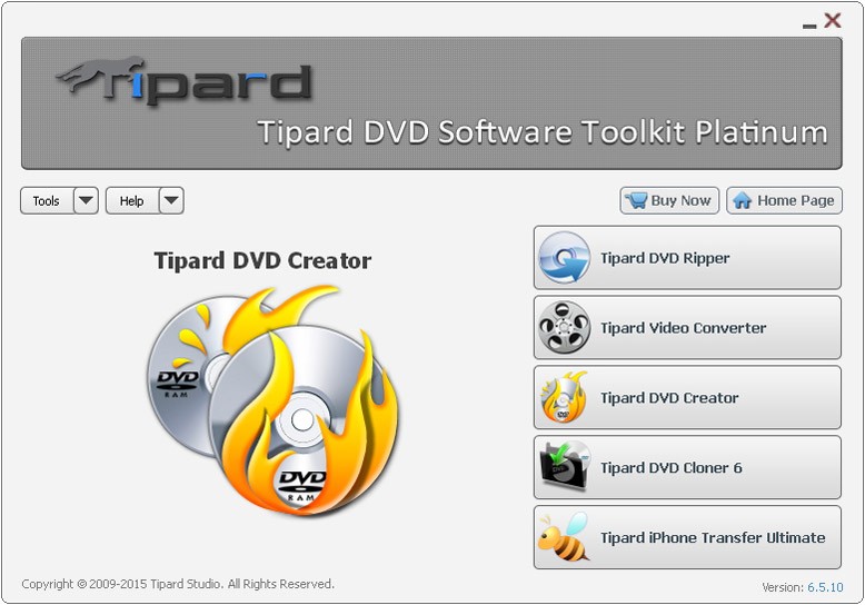 Tipard DVD Software Toolkit Platinum 6.5.80