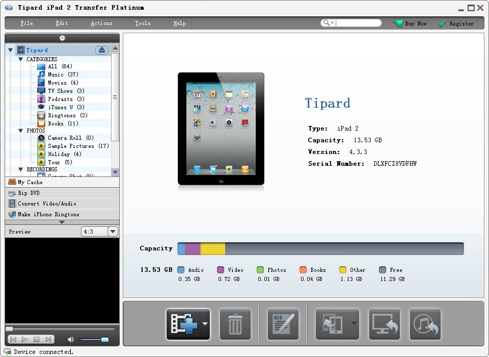 Tipard iPad 2 Transfer Platinum 6.1.12