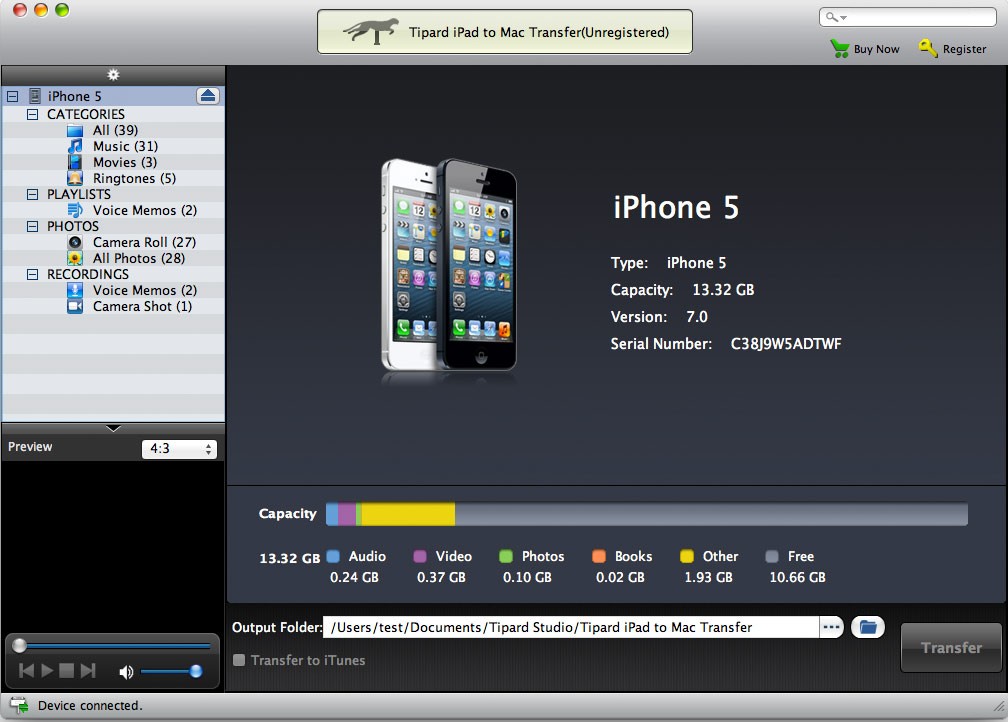 Tipard iPad to Mac Transfer 7.0.20