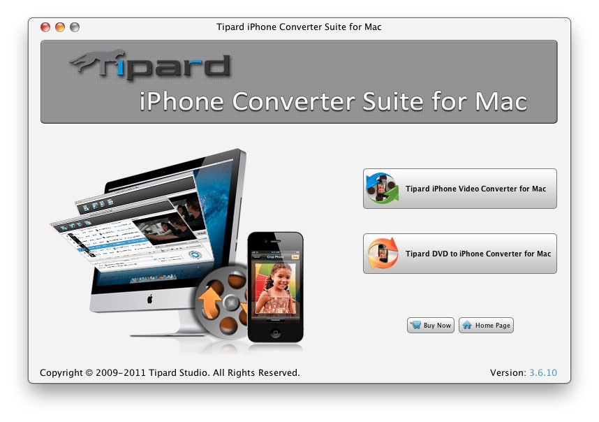 Tipard iPhone Converter Suite for Mac 3.6.20