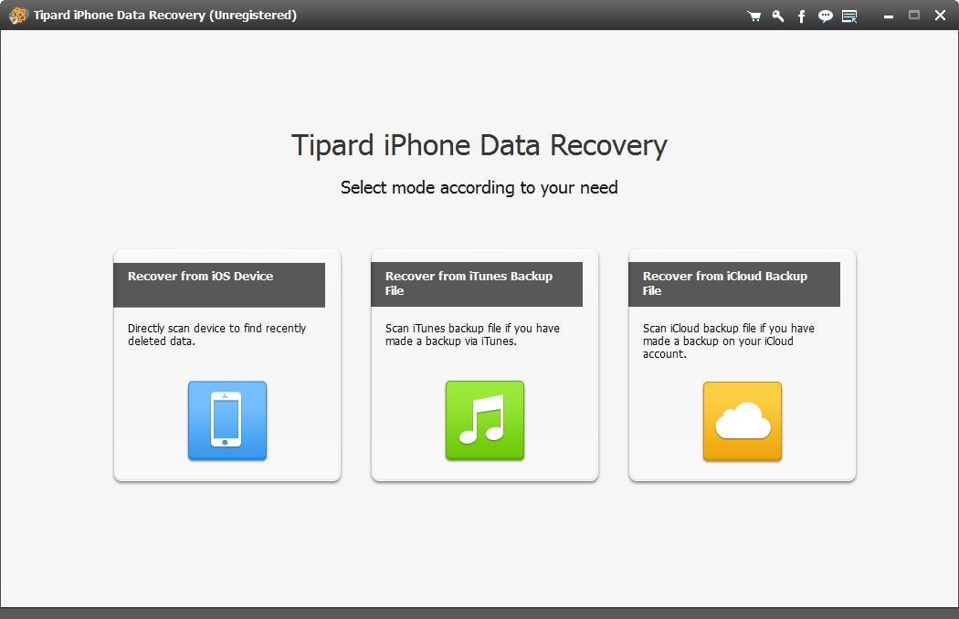 Tipard iPhone Data Recovery 8.0.72