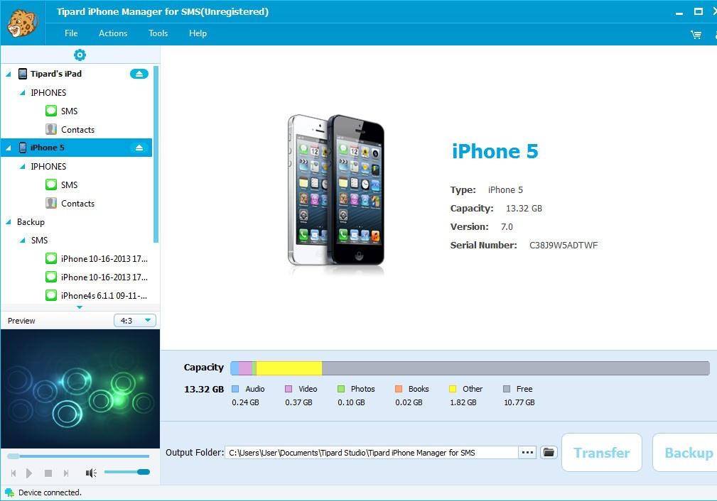 Tipard iPhone Manager for SMS 7.0.16