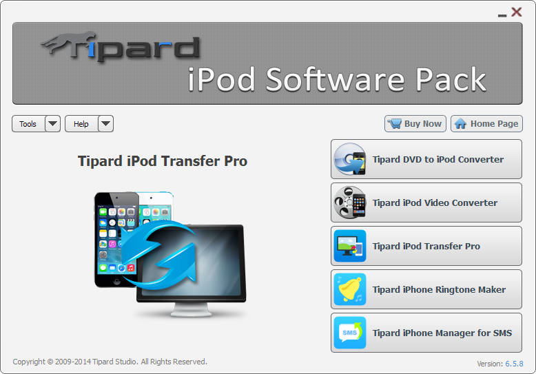 Tipard iPod Software Pack 6.5.8