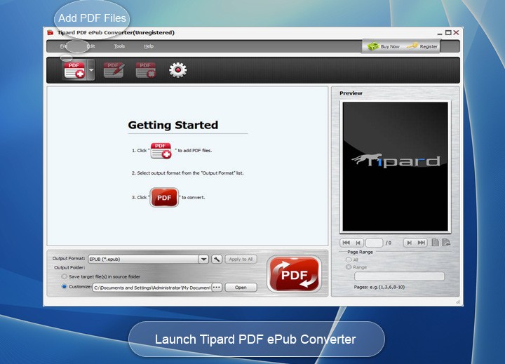 Tipard PDF ePub Converter 3.3.32