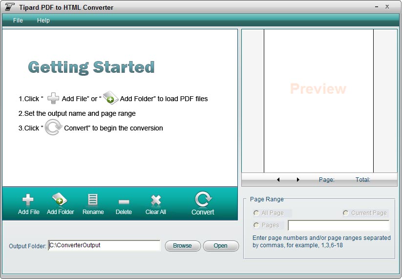 Tipard PDF to HTML Converter 3.1.6