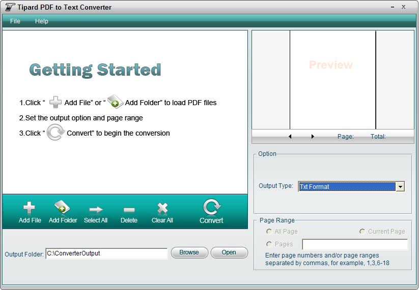Tipard PDF to Text Converter 3.0.18