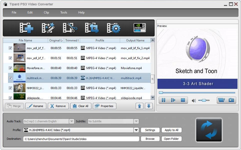 Tipard PS3 Video Converter 6.1.16