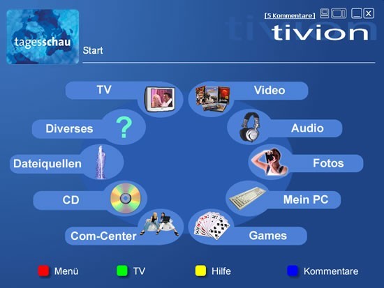 Tivion Media Center 1.0 beta