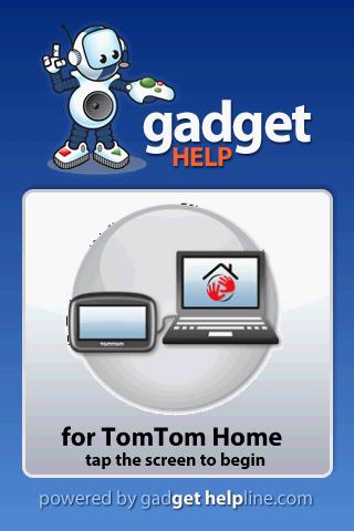 Tom Tom Home - Gadget Help 1.0