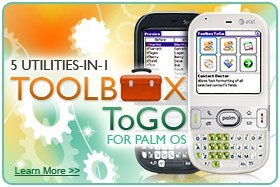 ToolboxToGo for Palm OS 1.0