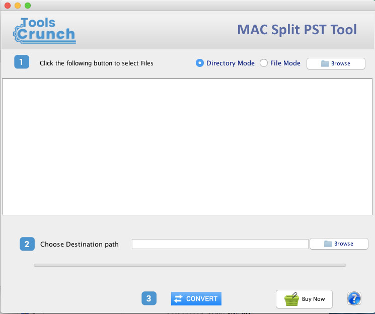 ToolsCrunch Mac Split PST Tool 1.0