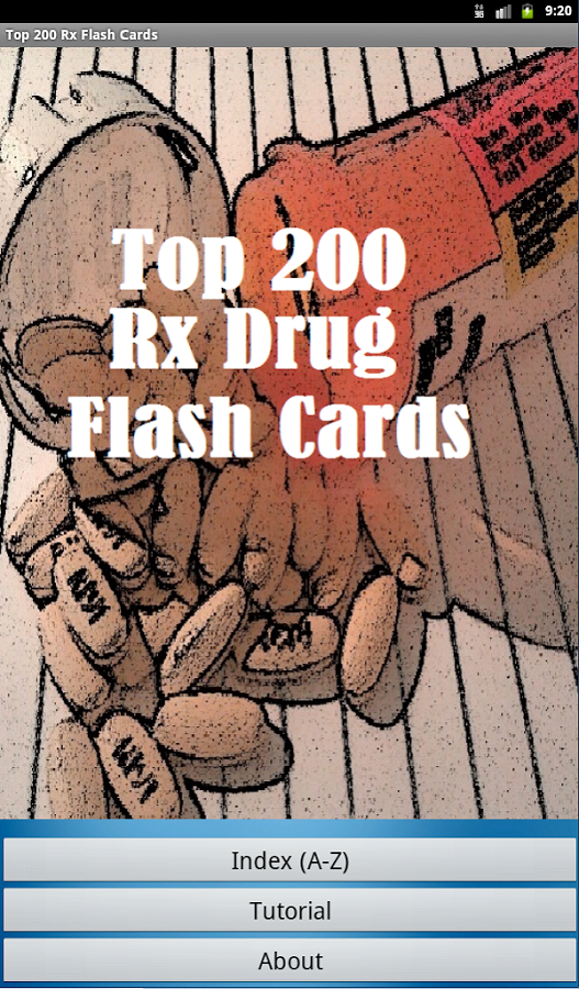 Top 200 Rx Drug Flash Cards 1.0.1