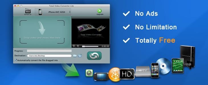 Total Video Converter Lite for Mac 3.6.1