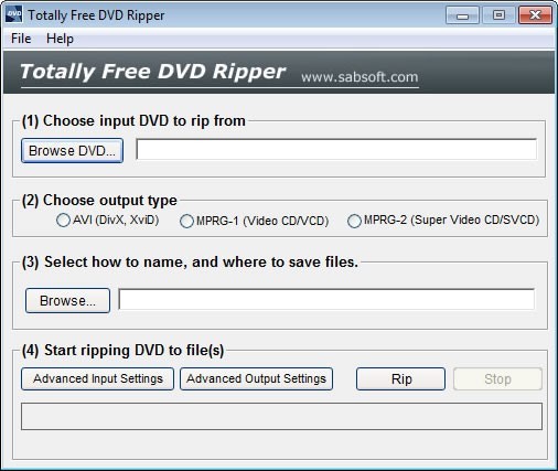 Totally Free DVD Ripper 2.3.1