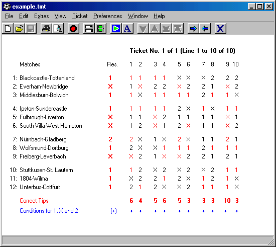 TotoCalculator 2 for Linux 2.11c 