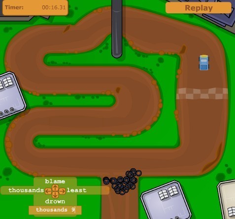 Touch-type car-racing 1.0